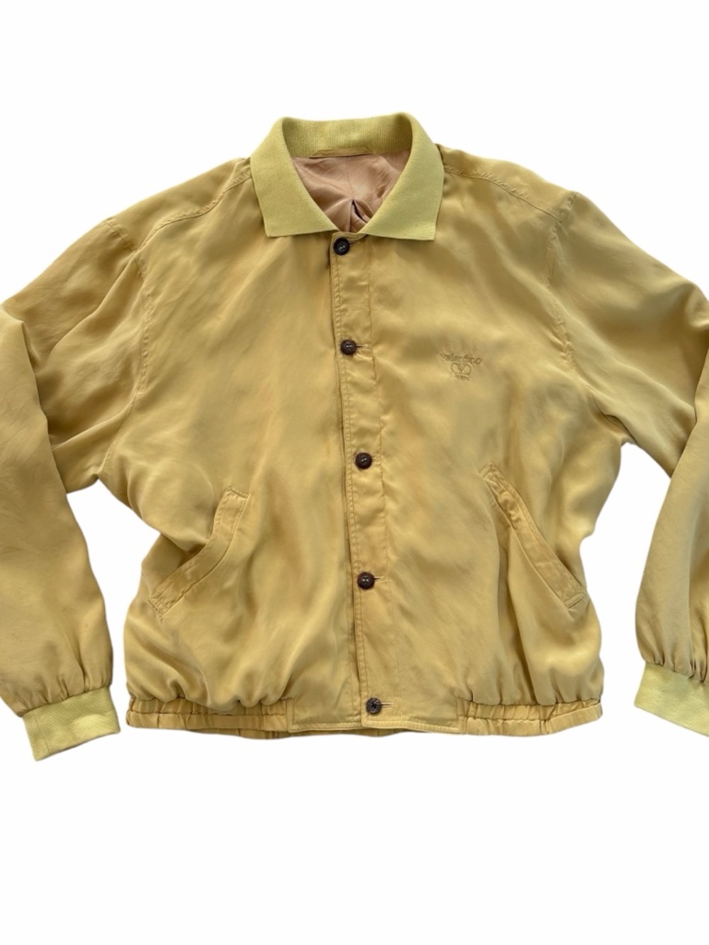 Vintage Valentino Jeans Silk Bomber